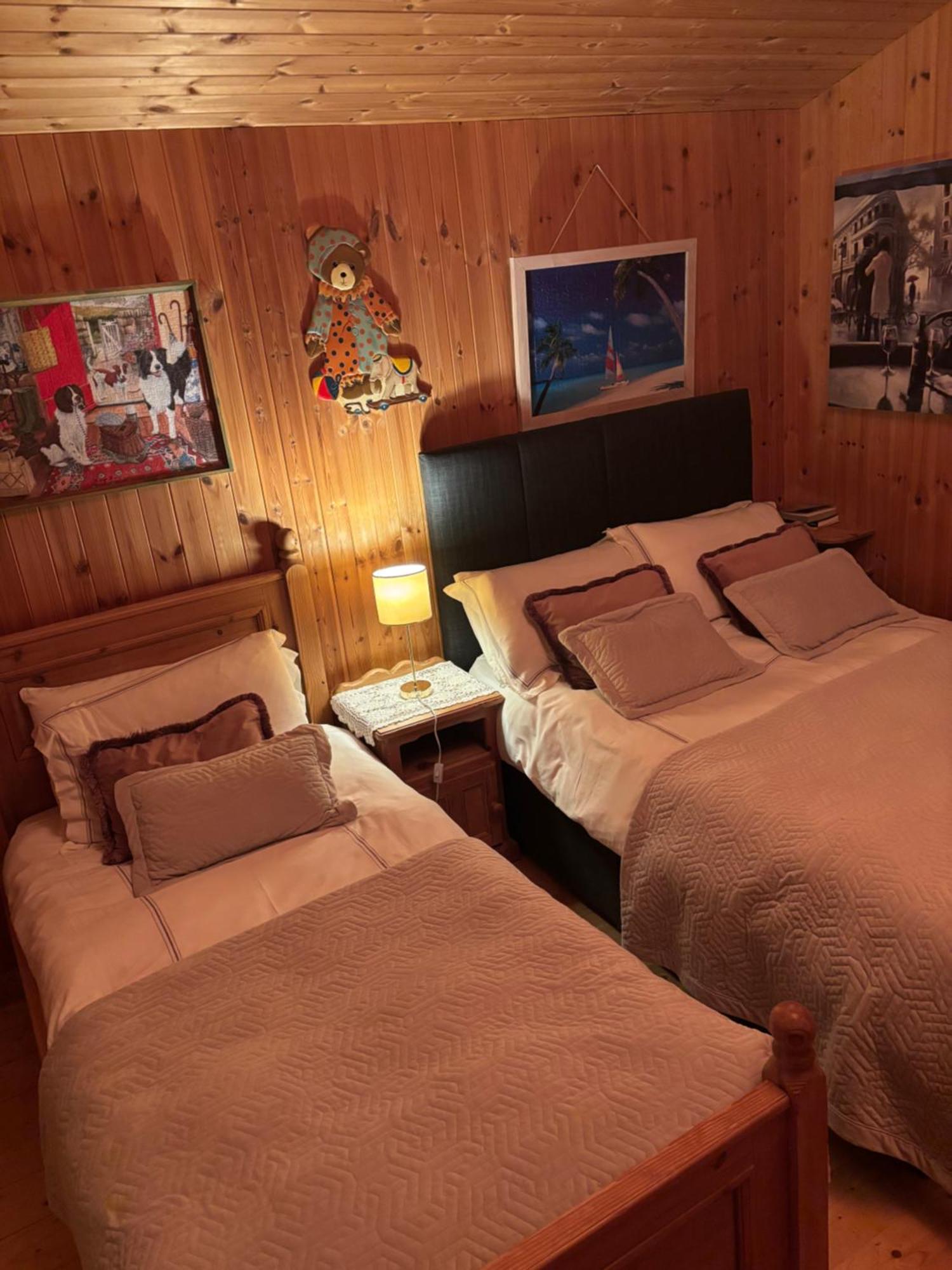 Cosy Countryside Log Cabin Kilkenny Bagian luar foto
